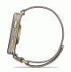Venu X1 - GPS - Soft Gold with Titanium Caseback and French Grey Nylon Band - 010-02980-09 - Garmin 